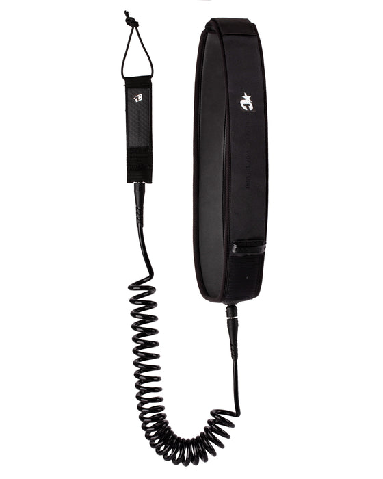 Creatures Foil Waist Coil Board Leash-Black-8'