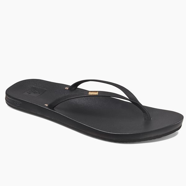 REEF Cushion Slim Sandal-Black