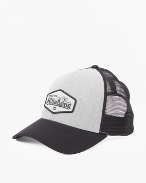 Billabong Toddler Walled Trucker Hat-Black/Grey