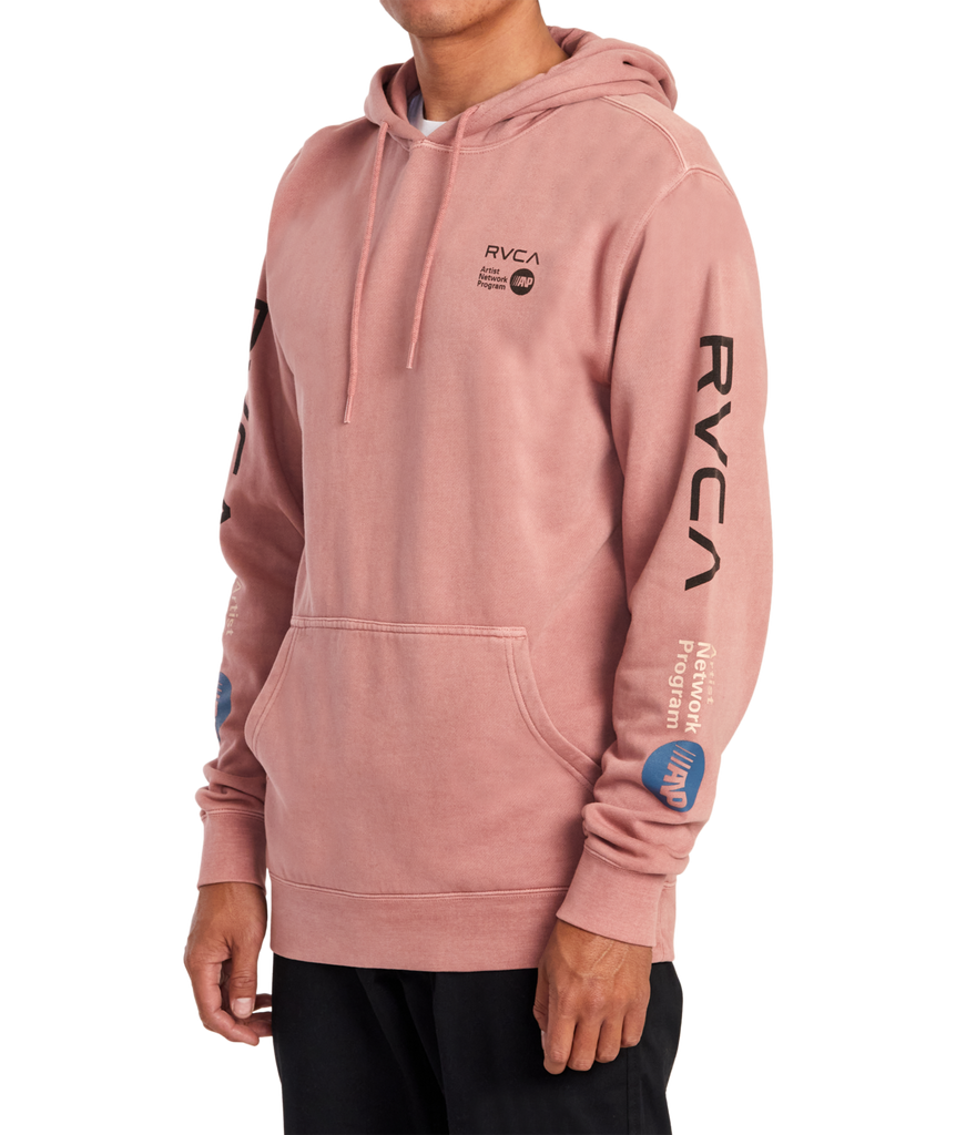 Rvca pink sale hoodie