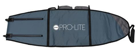 Pro-Lite Wheeled Coffin (2-4 Boards) Boardbag-Navy/Gray-8'0