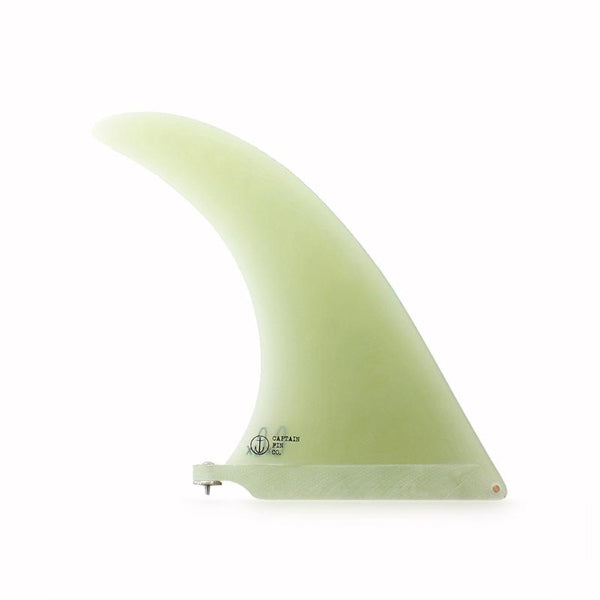 Captain Fin Christenson Tracker Single Fin-Clear-8"