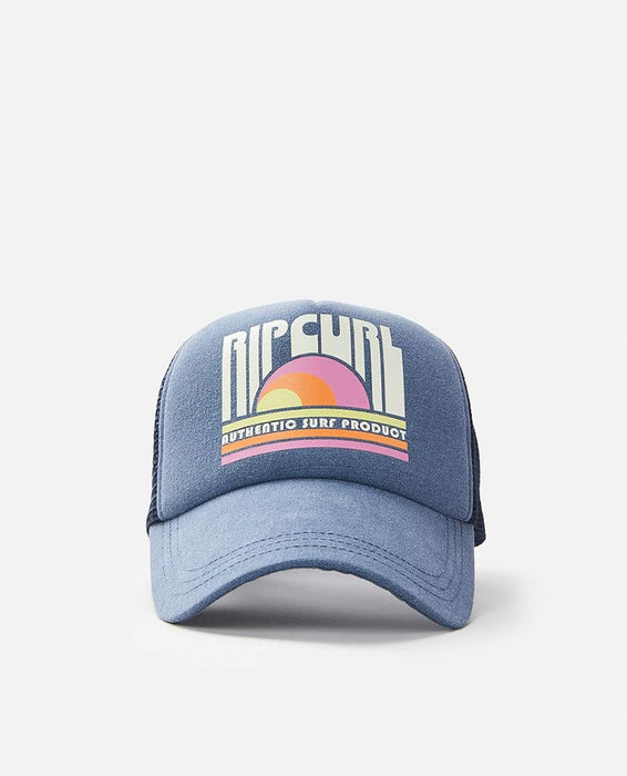 Rip Curl Wave Shapers Trucker Hat-Dark Teal