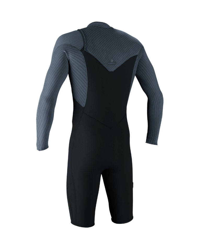 O'Neill Hyperfreak 2mm CZ L/S Springsuit-Gunmtl/Cadetblu — REAL