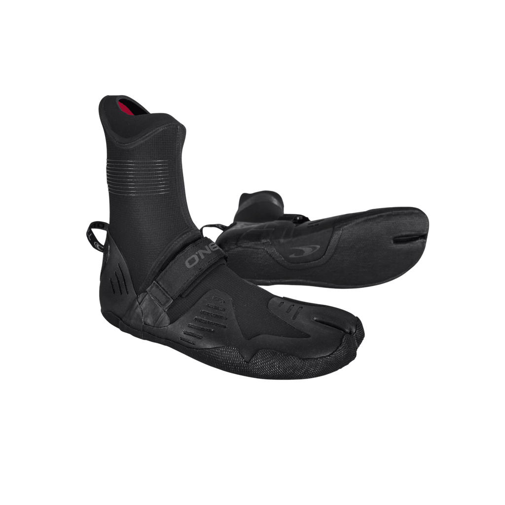 O'Neill Psycho Tech 5mm ST Booties-Black — REAL Watersports