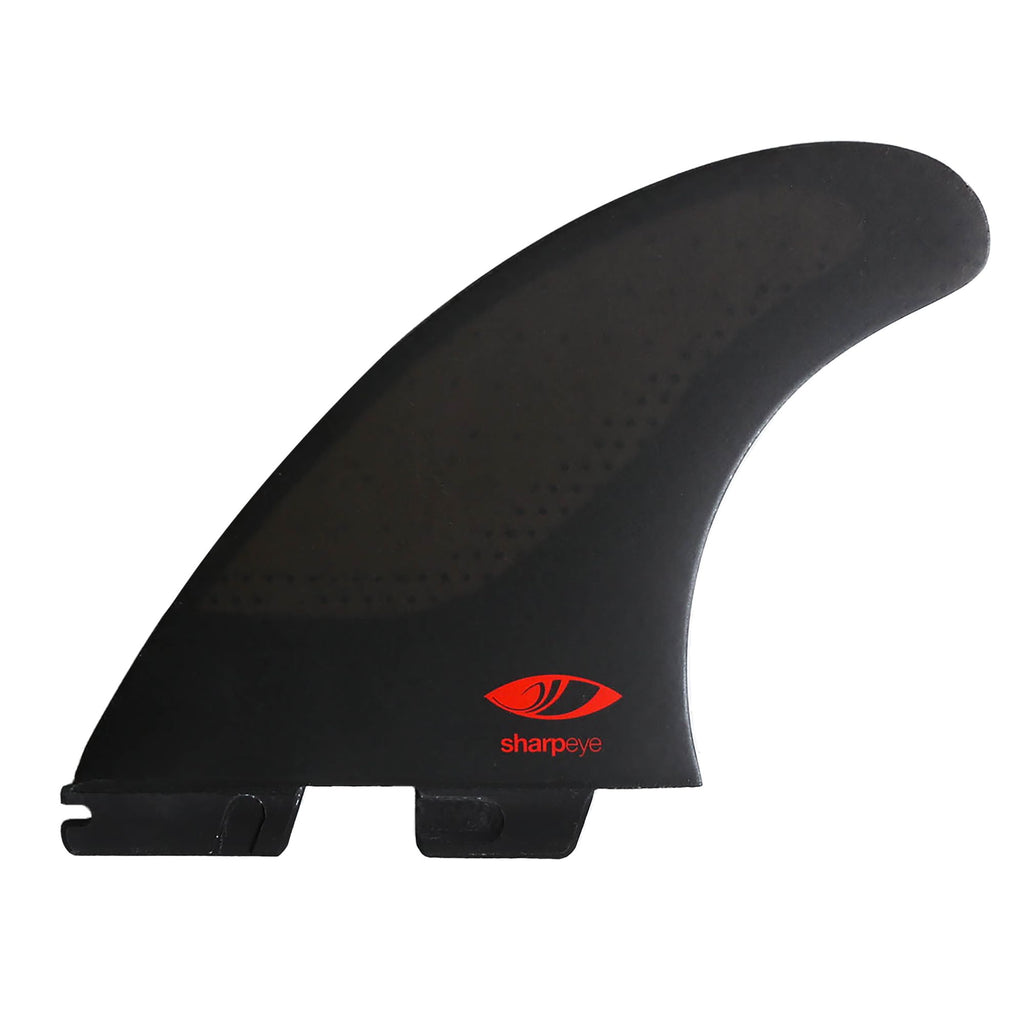 FCS II Sharpeye PC Tri Fin Set-Medium — REAL Watersports