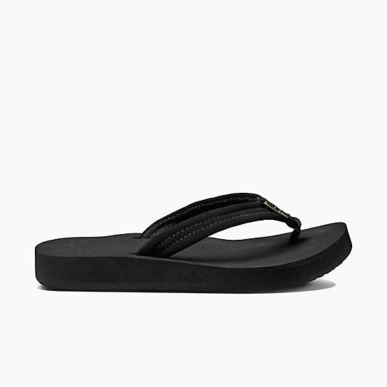 REEF Cushion Breeze Sandal-Black/Black