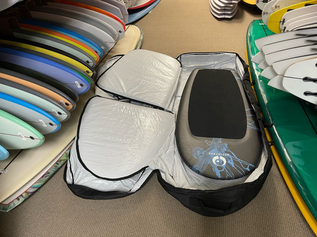 DAKINE TRAVEL WAGON BOARD BAG（WING FOIL） Dakine Wing Travel Boardbag-Black — REAL Watersports