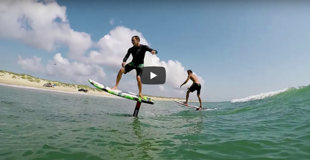 Video: Brett Barley Learns to Surf Foil