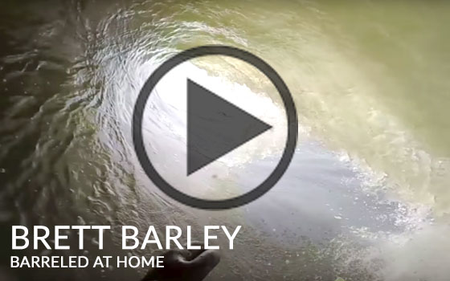 Brett Barley Barreled at Home