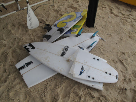If you're tired of breaking surfboards - here is the solution
