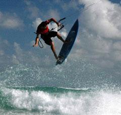 Strapless Kiteboarding