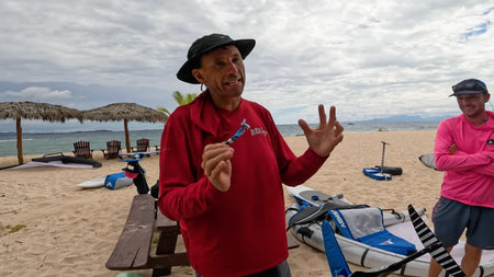 Armie Armstrong Repairs Tail Wing + Sustainability Ethos