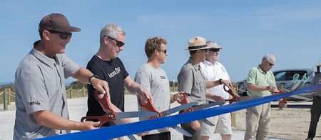 Kite Point Parking Area Officially Opens