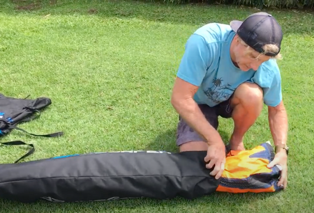 Naish S25 Wing Surfer Storage Tips