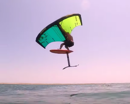 Wing Foiling the Outer Banks