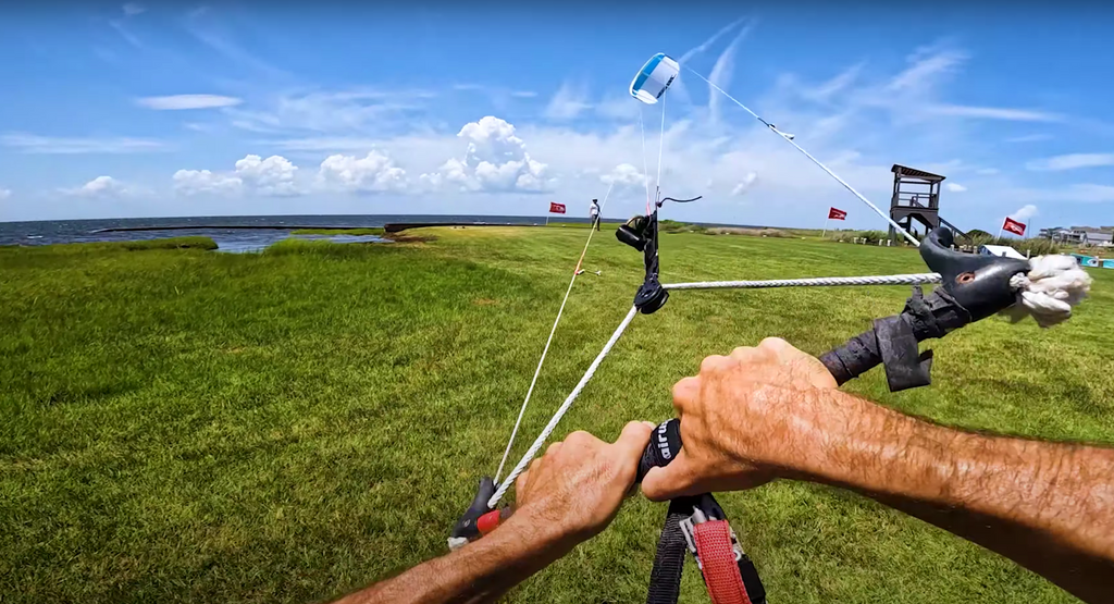 Kiteboarding History Lesson Wipika FreeAir 7.1 and Custom Pulley Bar