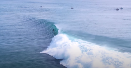 Tow Foiling Hurricane Lee with James Jenkins and Evan Netsch