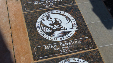 Mike Tabeling's induction into the Surfing Walk of Fame