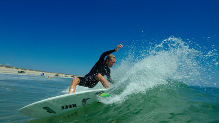 Shredding with the Lopez Family at Watermen's Retreat