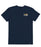 Quiksilver Line Up Tee-Dark Navy