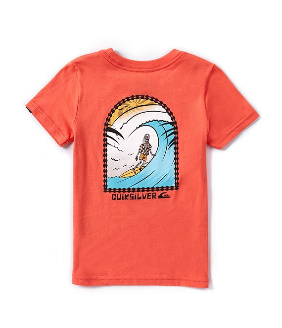 Quiksilver Boys Eternal Shred Tee-Cayenne