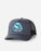 Rip Curl Custom Curve Trucker Hat-Washed Black