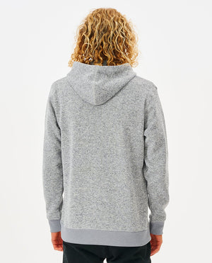 Rip Curl Crescent Hooded Sweatshirt-Grey Marle