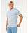 Rip Curl Easy As Polo Shirt-Glacier Blue