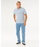 Rip Curl Easy As Polo Shirt-Glacier Blue