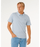 Rip Curl Easy As Polo Shirt-Glacier Blue
