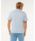 Rip Curl Easy As Polo Shirt-Glacier Blue