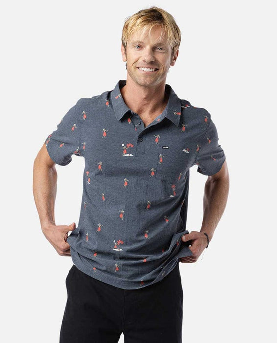 Rip Curl Fun Times Tech Polo Shirt-Navy