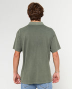 Rip Curl Wettie Polo Shirt-Cactus Green