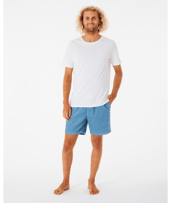 Rip Curl Surf Revival Cord Volley Shorts-Dusty Blue