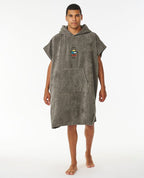 Rip Curl Logo Hooded Towel-Grey