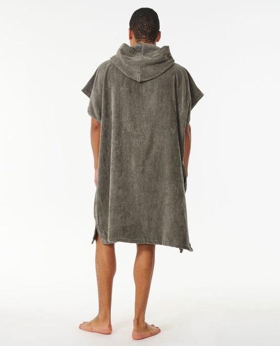 Rip Curl Logo Hooded Towel-Grey
