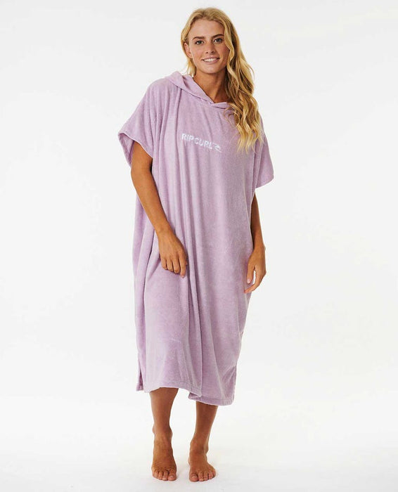 Rip Curl Classic Surf Hooded Towel-Lilac