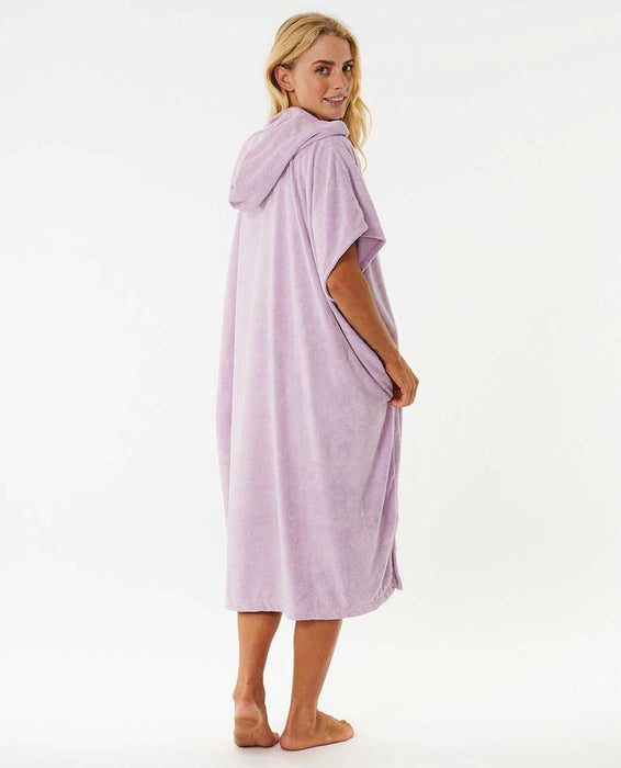 Rip Curl Classic Surf Hooded Towel-Lilac