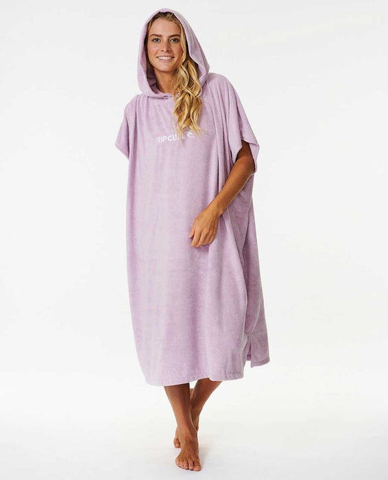 Rip Curl Classic Surf Hooded Towel-Lilac