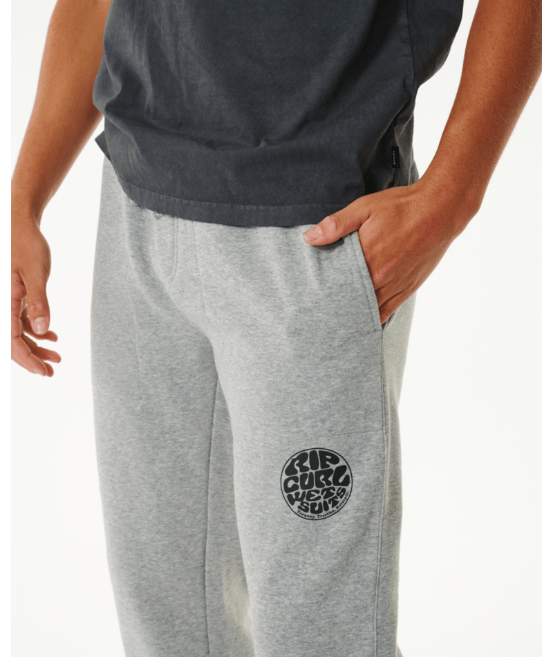 Rip Curl Icons Of Surf Track Pants-Grey Marle