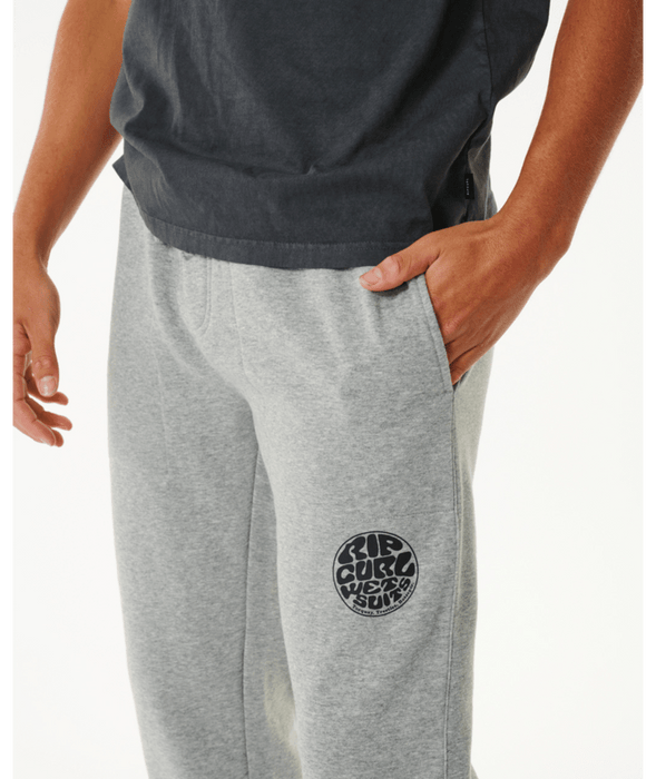 Rip Curl Icons Of Surf Track Pants-Grey Marle