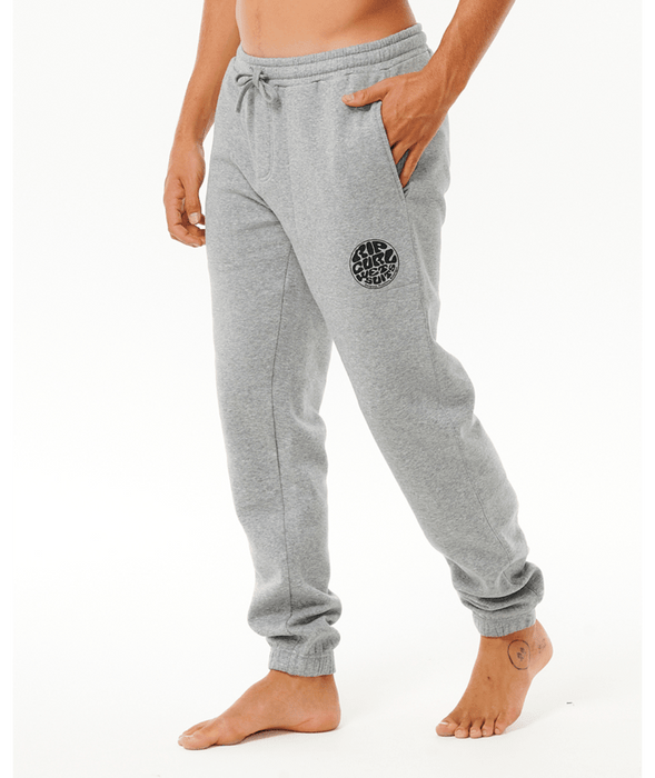 Rip Curl Icons Of Surf Track Pants-Grey Marle — REAL Watersports