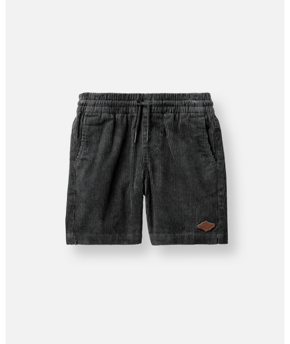 Rip Curl Toddler Surf Cord Volley Shorts-Washed Black