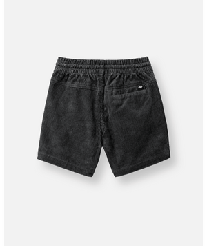 Rip Curl Toddler Surf Cord Volley Shorts-Washed Black— Alternate View