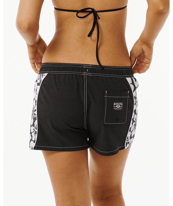 Rip Curl Hibiscus Volley Boardshorts-Black