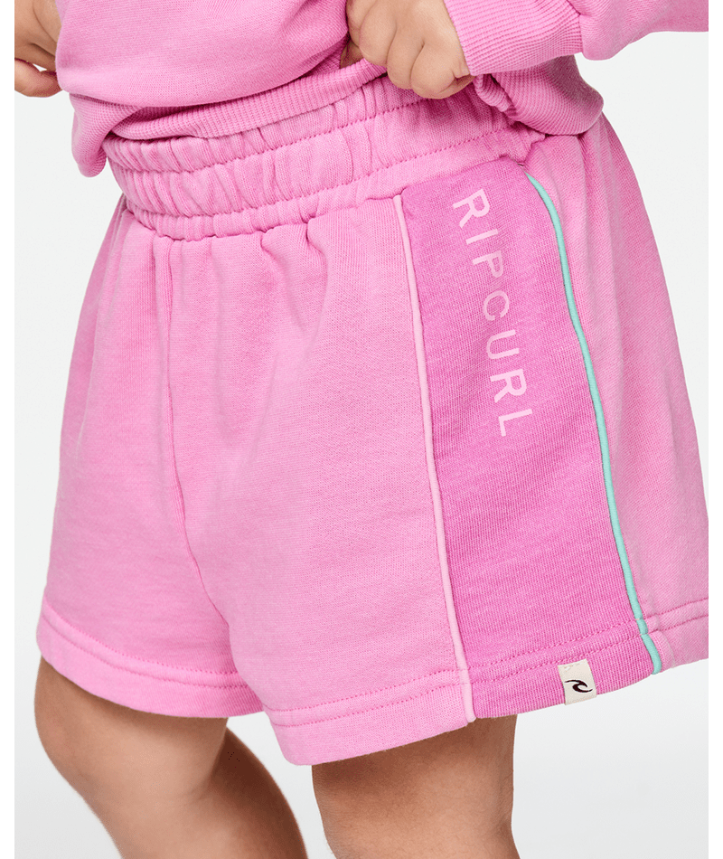 Rip Curl Toddler Surf Revival Shorts-Cloud Pink