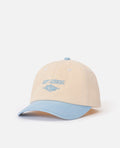 Rip Curl Girls' Washed Twill Hat-Natural/Blue