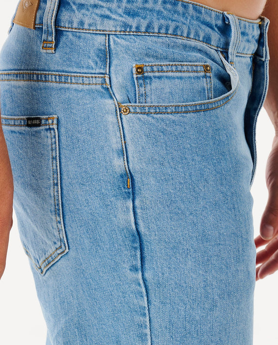 Rip Curl Classic Surf Denim Pants-Salt Blue