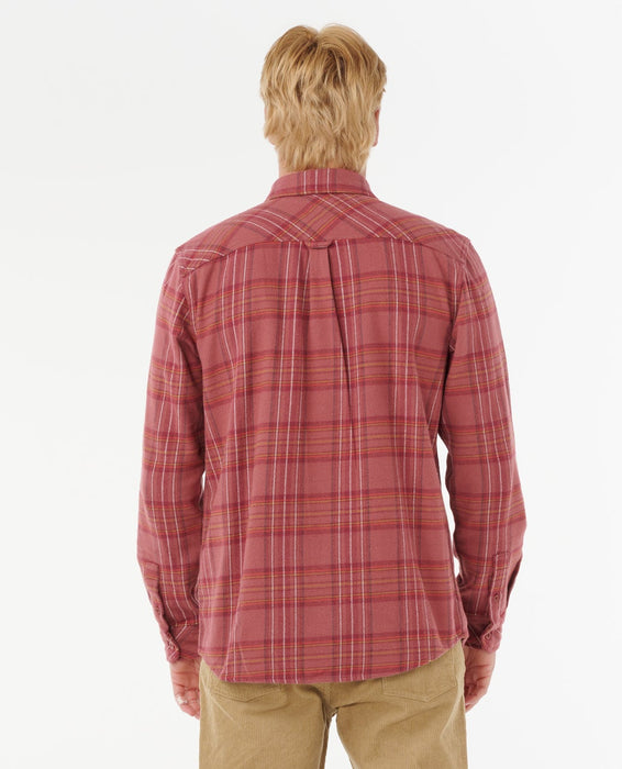 Rip Curl Griffin Flannel L/S Shirt-Apple Butter